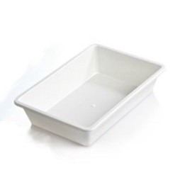 Contenitore vaschetta per alimenti bianca cm 41x30