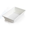 Contenitore vaschetta per alimenti bianca cm 41x30