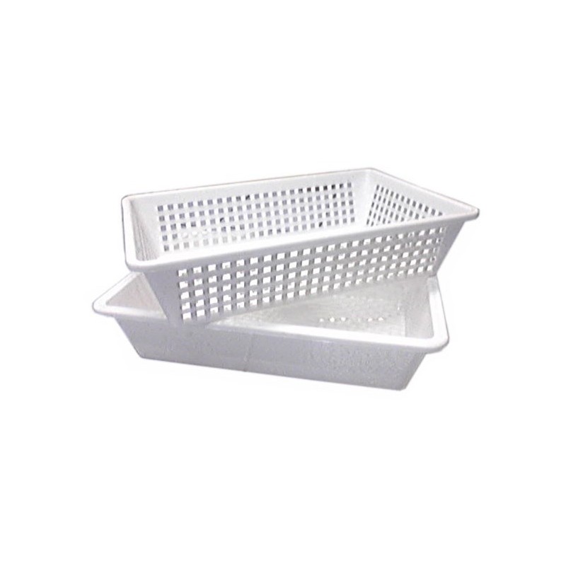 Vaschetta plastica forata per alimenti cm 50x34