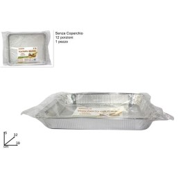 VASCHETTA ALLUMINIO S/COP 12 PORZIONI Pz 1
