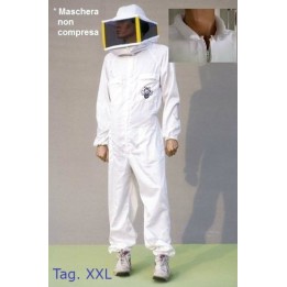 TUTA COMPATTA BIANCA PER APICOLTORE TAG. XXL