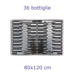Interfalda in plastica per bottiglie vino bordolese e renana cm 80x120 EUR EPAL