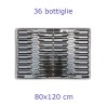 Interfalda in plastica per bottiglie vino bordolese e renana cm 80x120 EUR EPAL