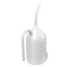 Tira olio in plastica trasparente per vino con serbatoio da 500 ml