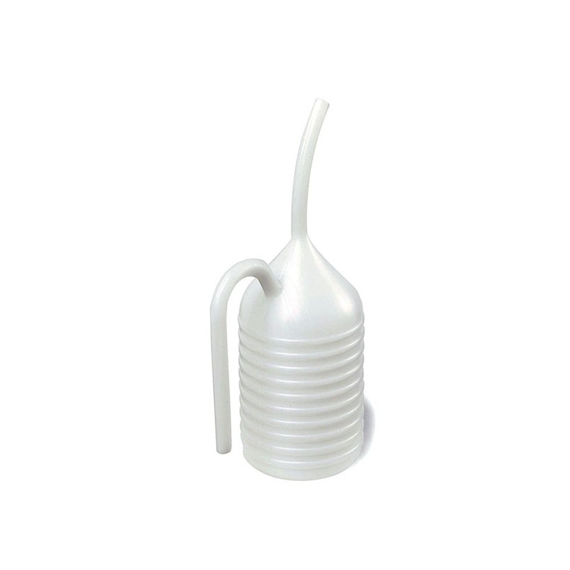 Tira olio in plastica trasparente per vino con serbatoio da 500 ml