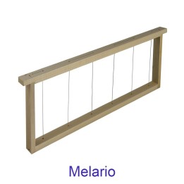 Telaino in legno da melario infilato