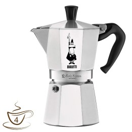 Caffettiera alluminio Bialetti express da 4 tazze