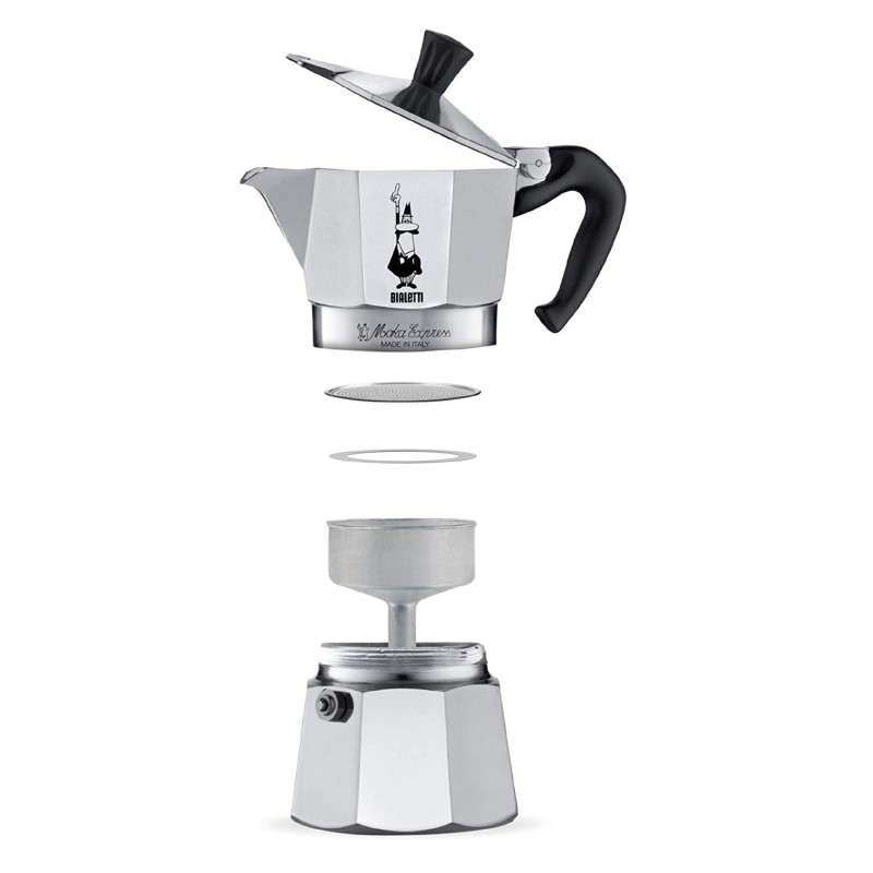 Moka Express Bialetti 2 Tazze - Caffettiere e Moka | RagStore