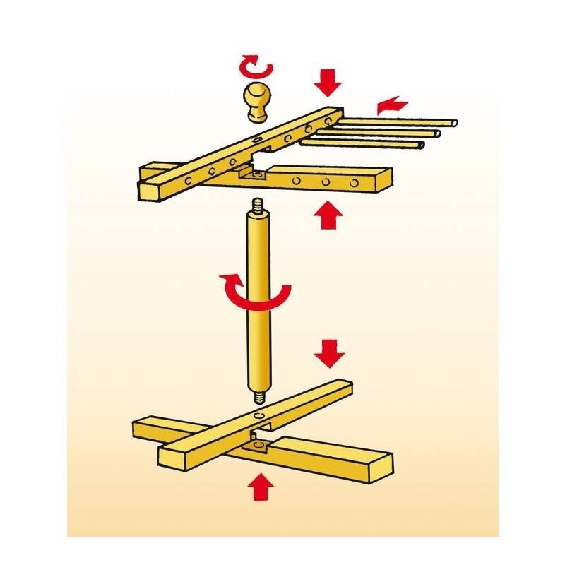 Come montare lo stendi pasta in legno Imperia