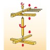 Come montare lo stendi pasta in legno Imperia