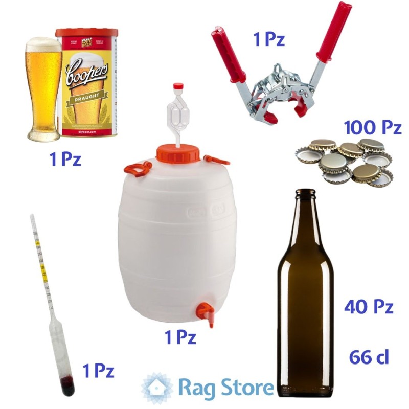 Kit produzione birra artigianale in casa