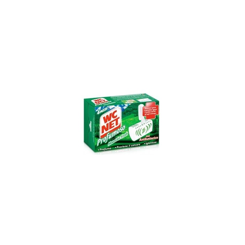 WC NET TAVOLETTA IGIENE E PROFUMO MONTAGNA Pz 4