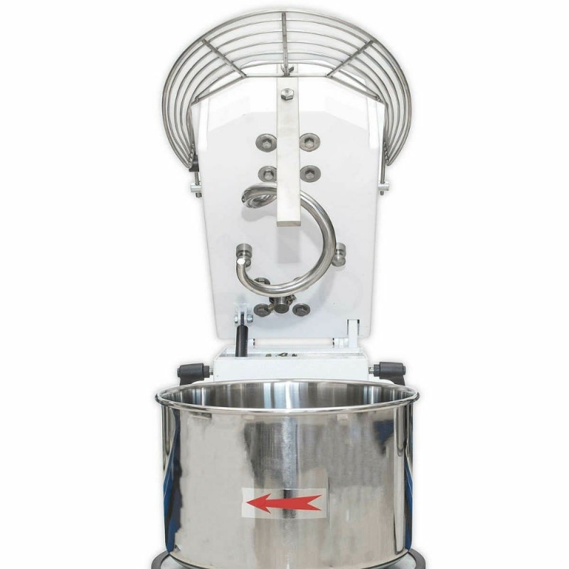 Impastatrice professionale per pane con testa apribile 38 kg