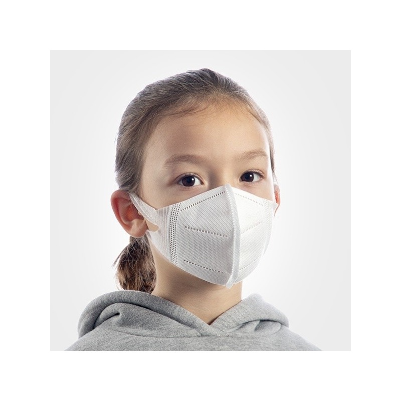 Maschera anti batteri per bambino forma anatomica - 30 pz