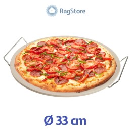Pietra refrattaria per cottura pizza cm 33