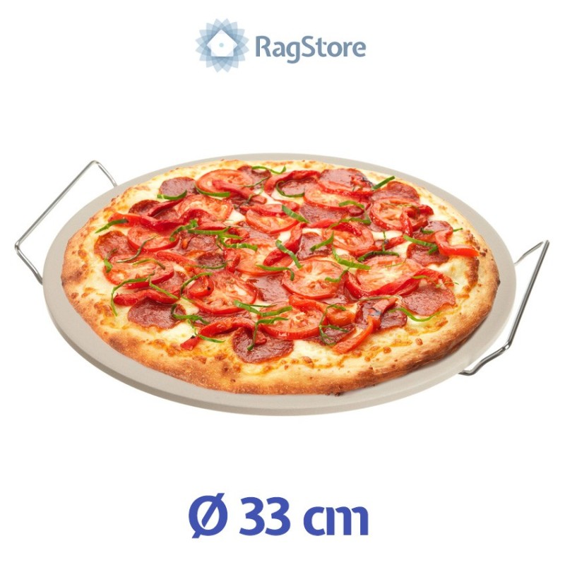 Pietra refrattaria per cottura pizza cm 33