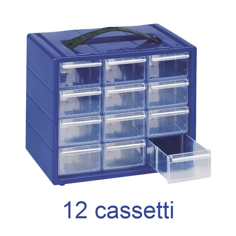 Cassettiera Espace 12 Blu: Organizza con Stile! RagStore