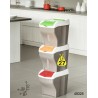Set 3 pattumiere poker plus differenziata