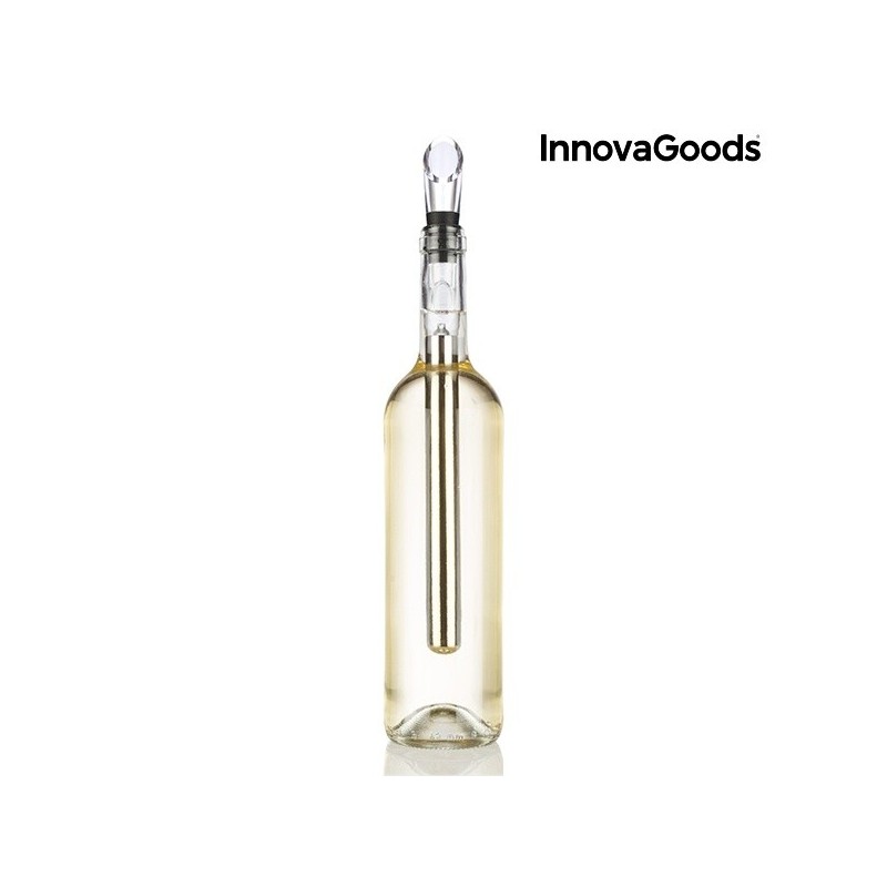 Asta raffredda vino  da freezer con versatore