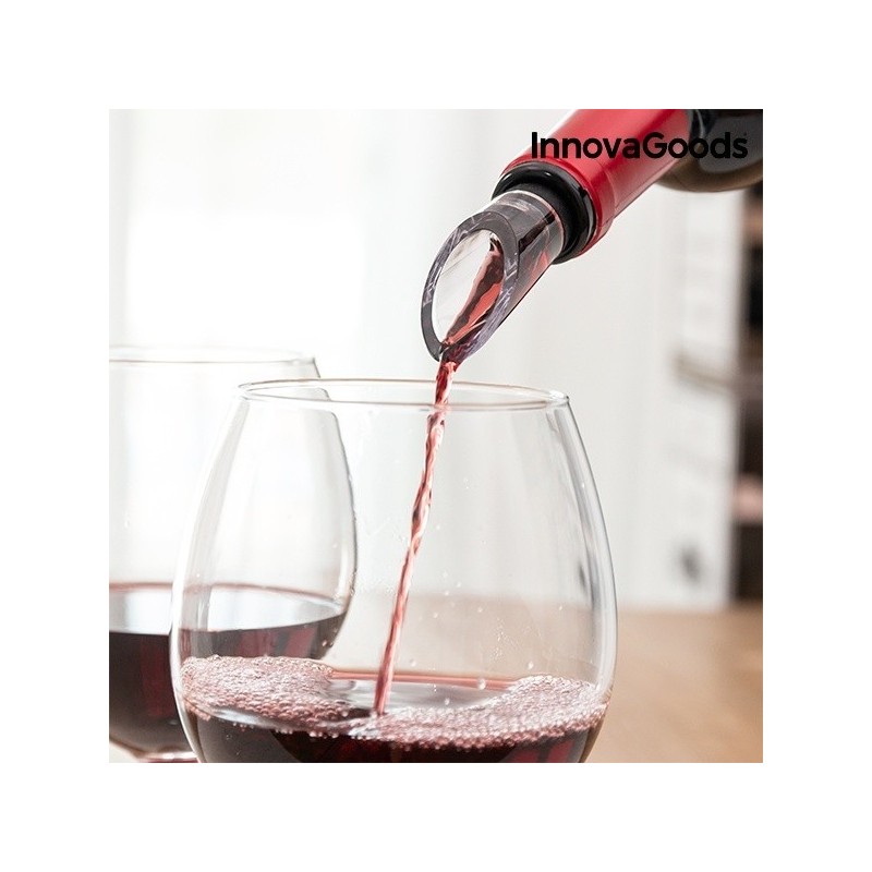 Asta refrigerante per bottiglie vino con versatore