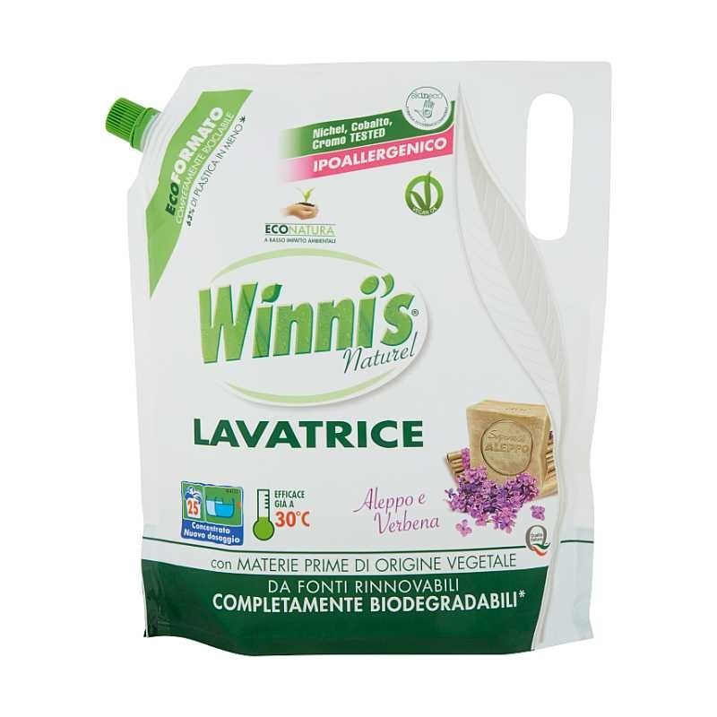 Detersivo lavatrice Winnis Naturel 1250 ml Aleppo e Verbena