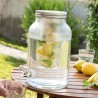 Barilotto con rubinetto e porta infuso da 4 litri