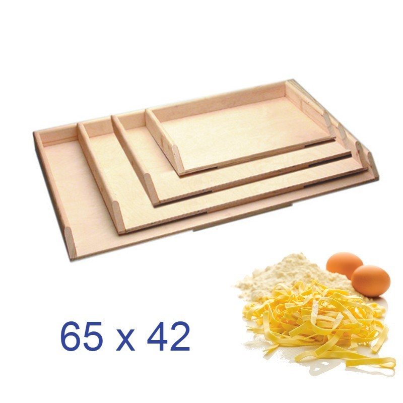 ASSE PER PASTA IN BETULLA CON SPONDE CM 65x42