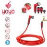 Kit tubo da giardino completo di accessori Yoto 10 mt