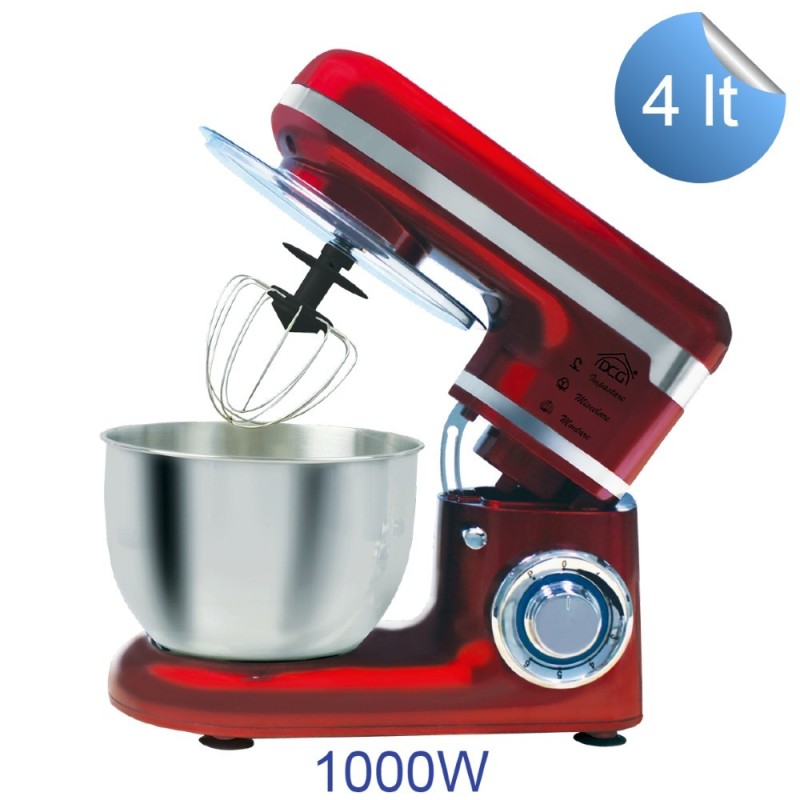 Impastatrice planetaria KM1401S lt 4 - 1000W Rosso