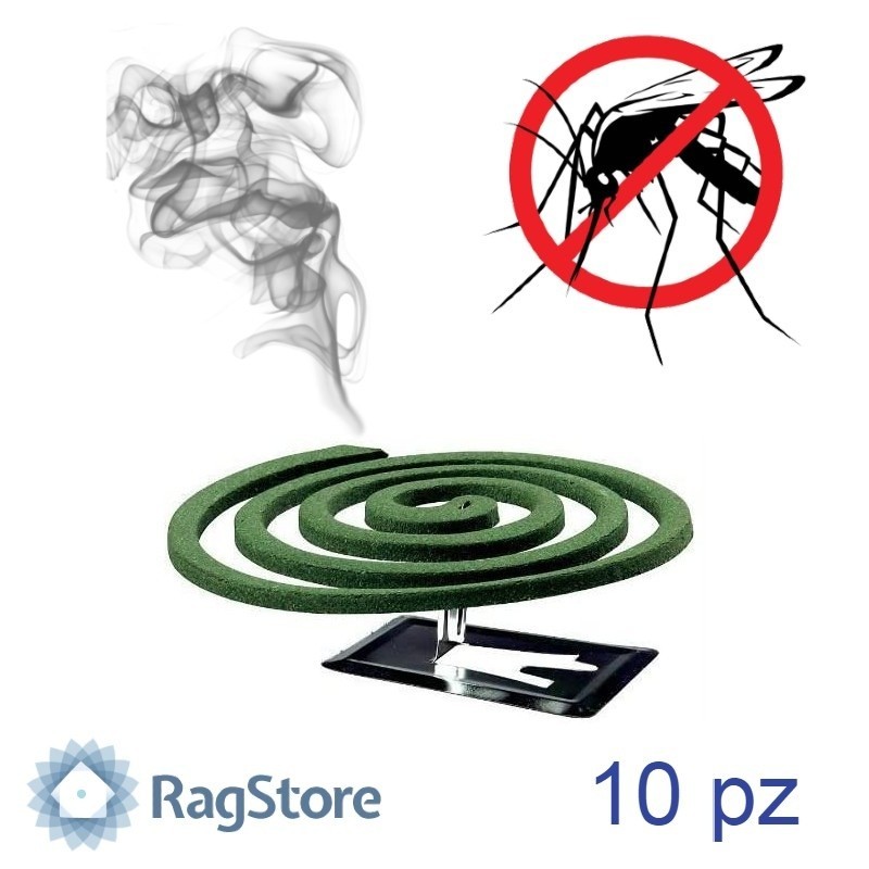 Stop spiarle son supporto anti zanzara da esterno 10 pz