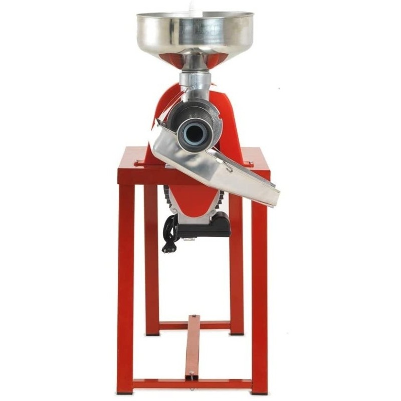Macchina per salsa con motore elettrico e banchetto - TS Inox