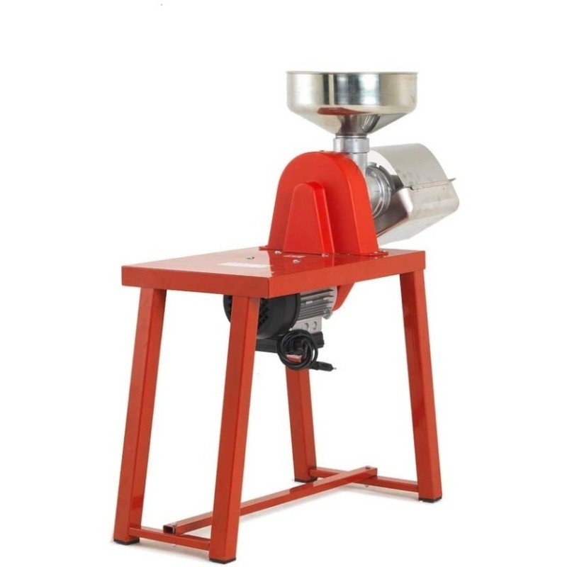 Macchina per fare la salsa elettrica con banchetto con accessori acciaio inox