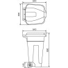 BIDONE DIFFERENZIATA Lt 100 VERDE