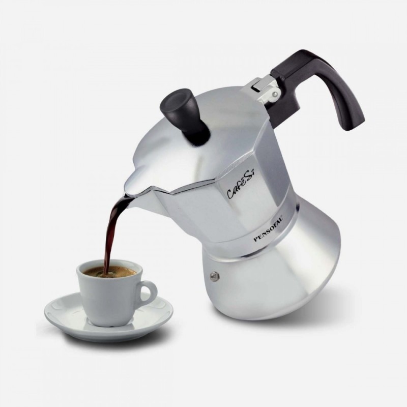 Pensofal CafèSi moka in allumino da 3 tazze per induzione