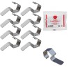 Ganci a molla per coperchio vasi Weck 12 pz