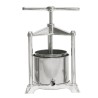 Torchietto premi tutto in alluminio con cestello acciaio inox cm 14