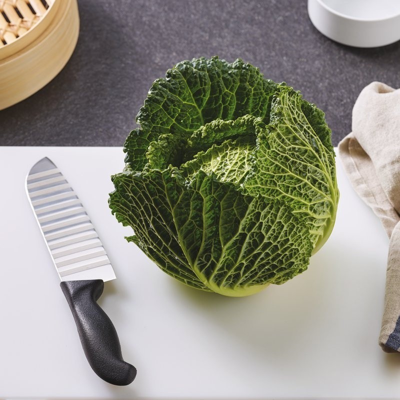 Coltello trancia verdure con lama seghettata Paderno