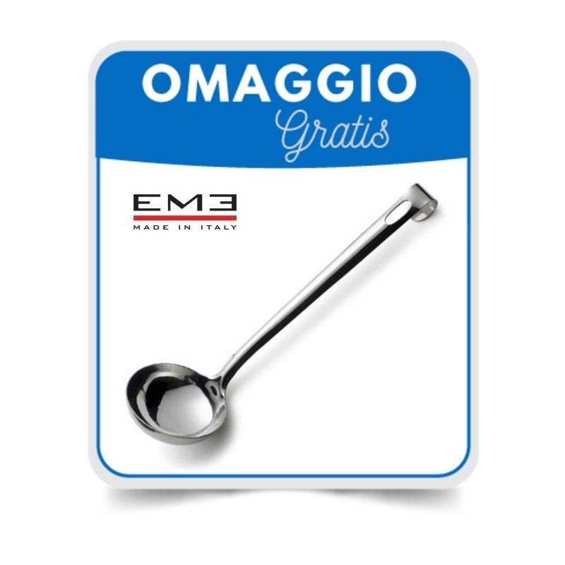Omaggio gratis - mestolo in acciaio inox Smart della Eme