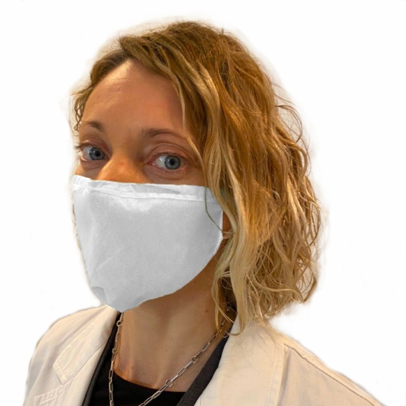 Mascherine monouso protettive usa e getta 3 strati TNT 3 pz