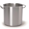 Pentola in acciaio inox a triplo fondo da 64 lt. Diametro 45 cm