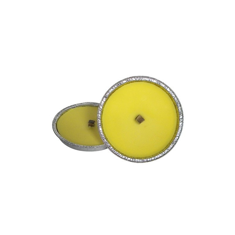 Fiaccola alla citronella in ciotola di stagno da 16 cm