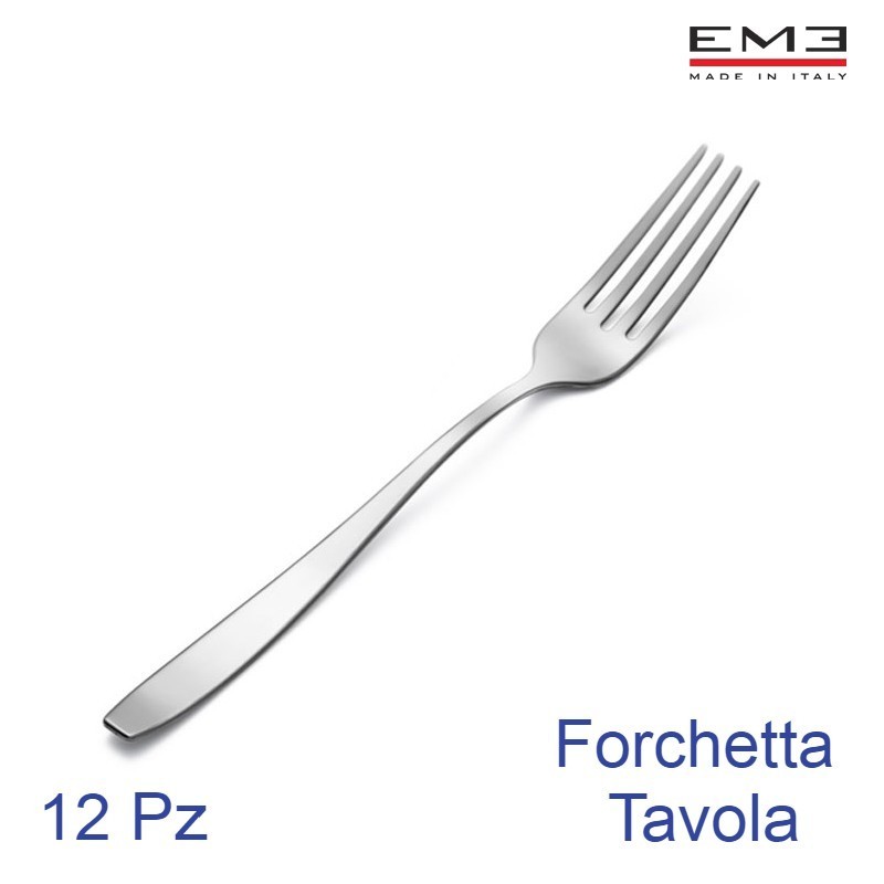 FORCHETTA TAVOLA ACCIAIO INOX WIND 12 Pz