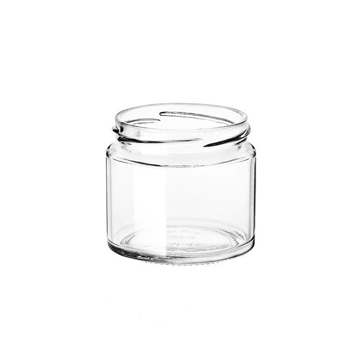 Vasetto in vetro semplice modello Minimal da 212 ml