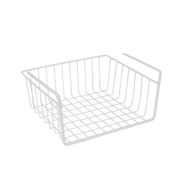 Cestino contenitore sotto ripiano cucina cm 30 bianco