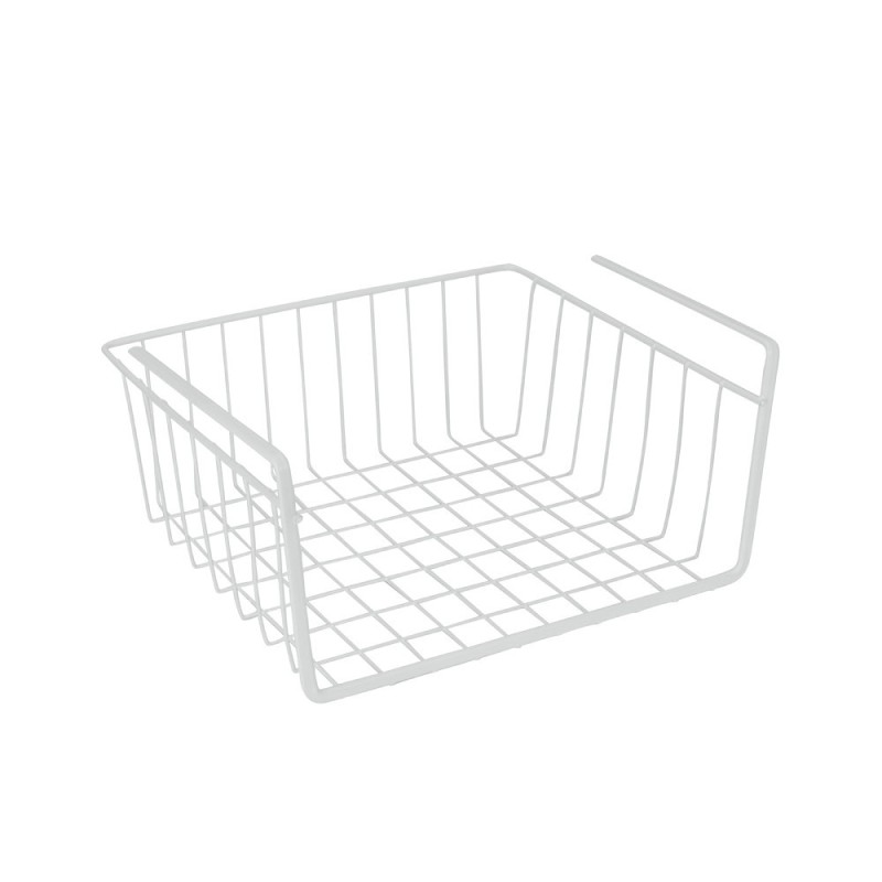 Cestino contenitore sotto ripiano cucina cm 30 bianco