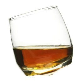 Bicchiere in vetro basculante per whisky Sagaform