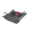 CESTINO PANE TESSUTO CM 34x34 GRIGIO
