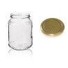 Set 24 barattoli da miele 500 gr completi di capsule stampate ad alveare