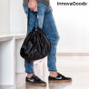 Tappeto poggiapiedi e borsa impermeabile per spogliatoio 2 in 1