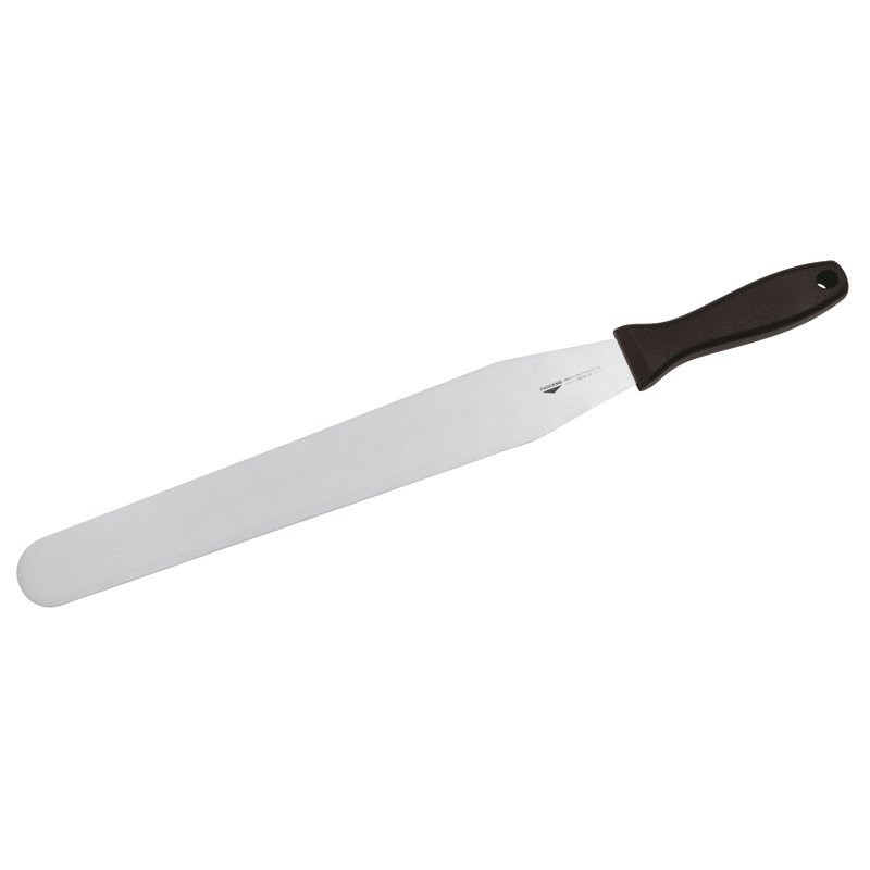 Spatola da cuoco diritta in acciaio inox lunga 35 cm